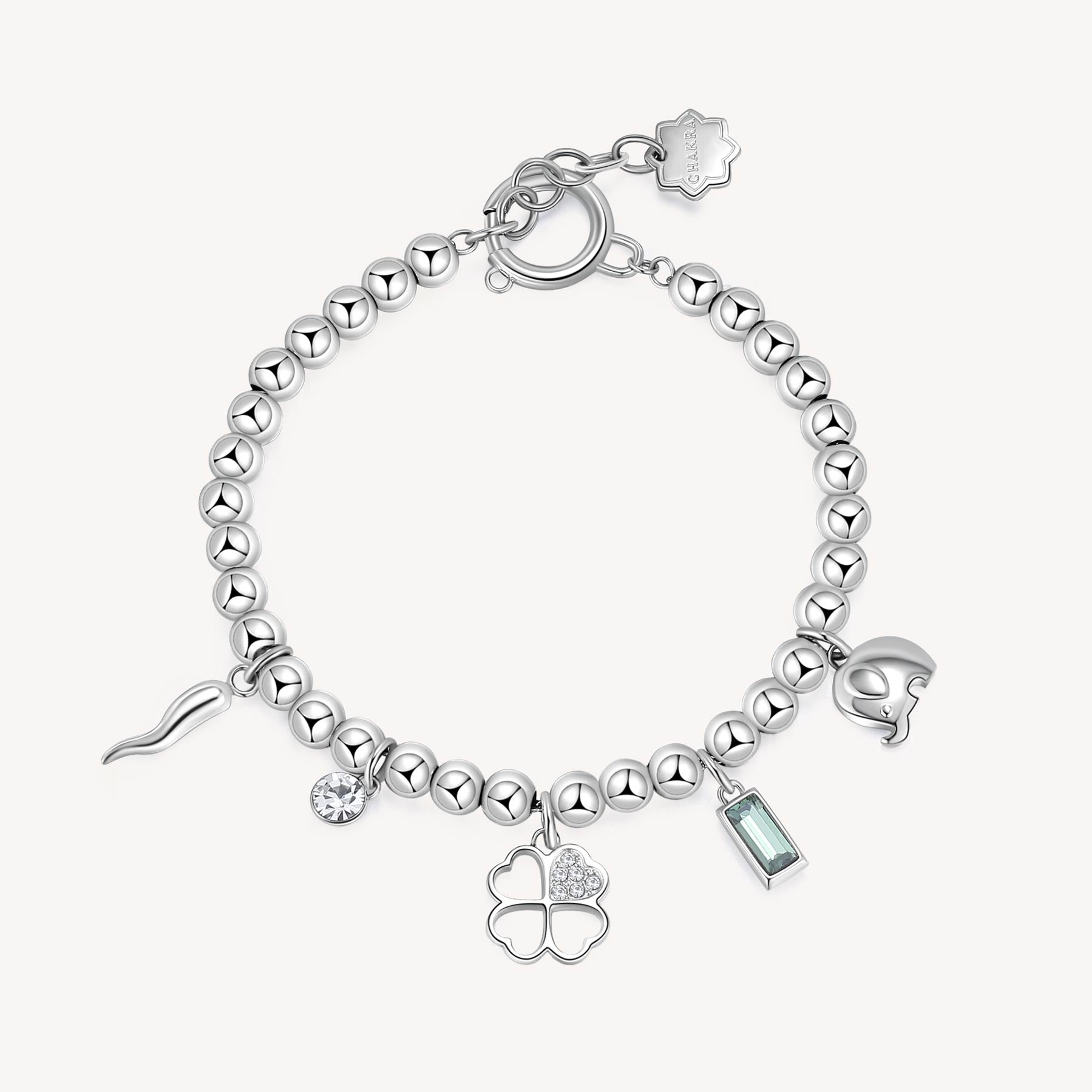 Brosway Bracciale CHAKRA QUADRIFOGLIO - CHAKRA - Acciaio