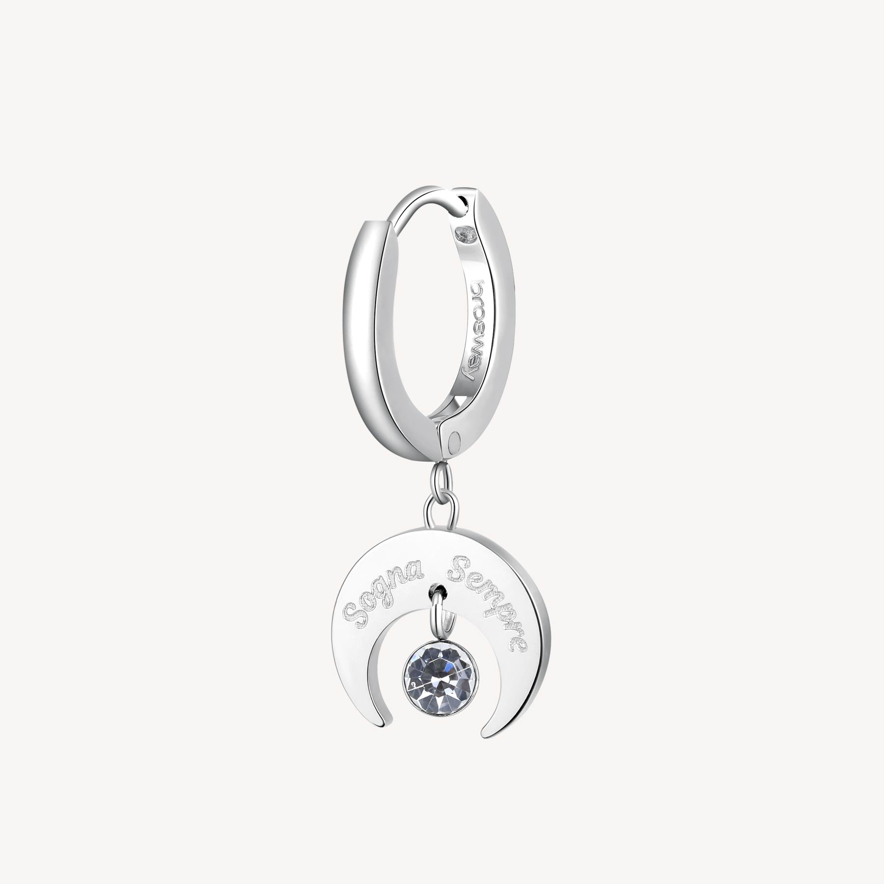 Brosway Orecchino CHAKRA Luna - CHAKRA - Acciaio