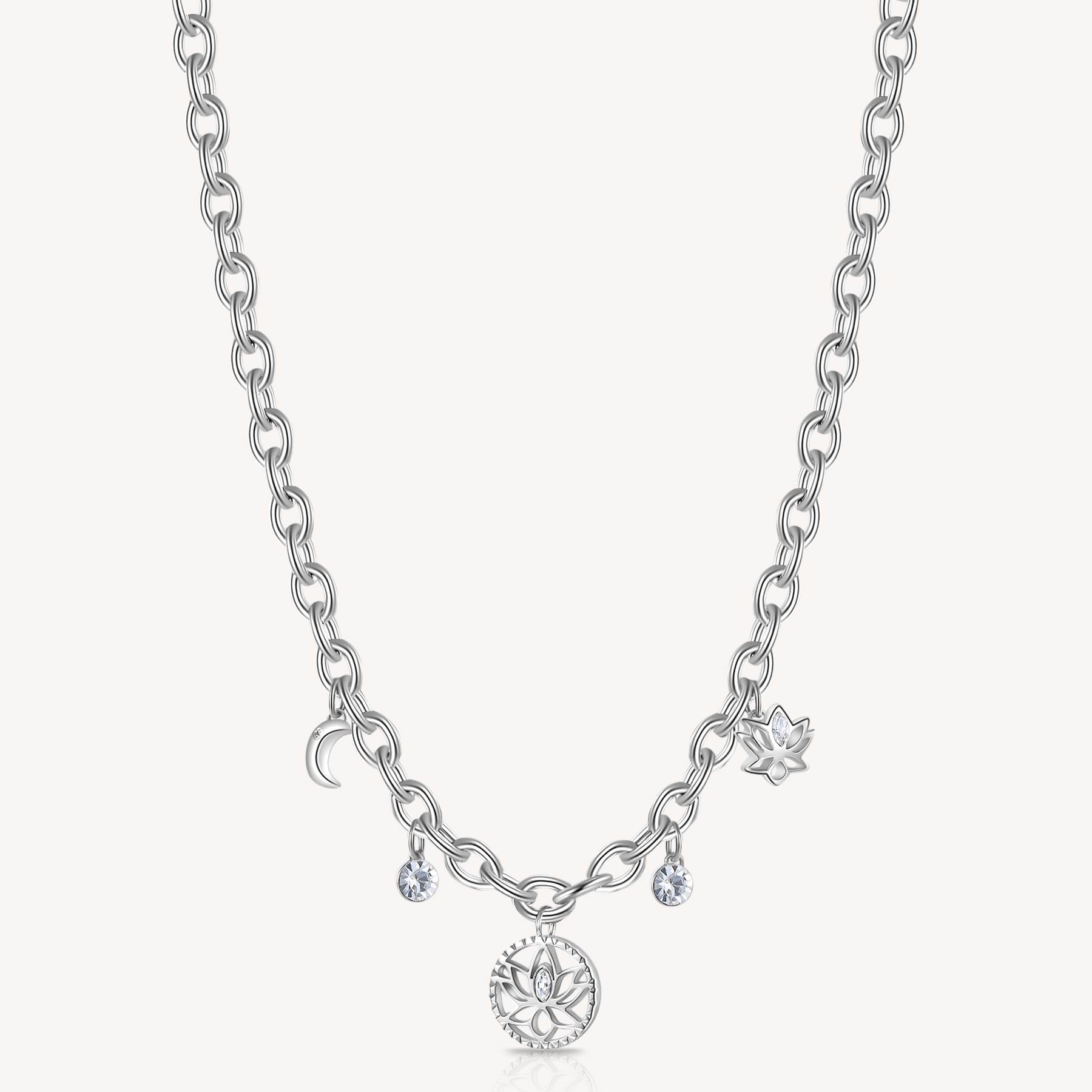 Brosway Collana CHAKRA FIORE DI LOTO - CHAKRA - Acciaio