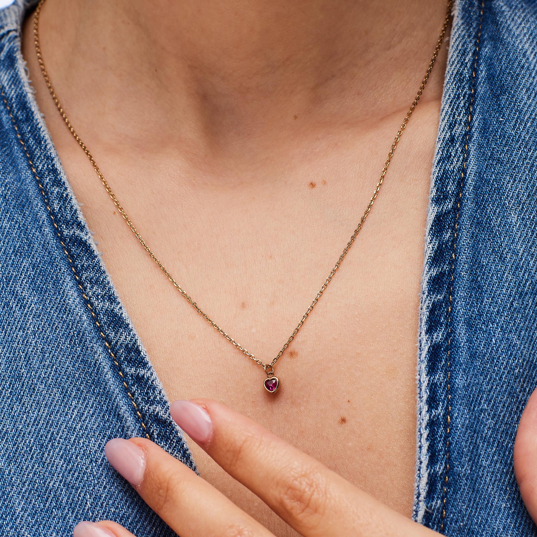 Set de collar y pulsera CHAKRA AMOR